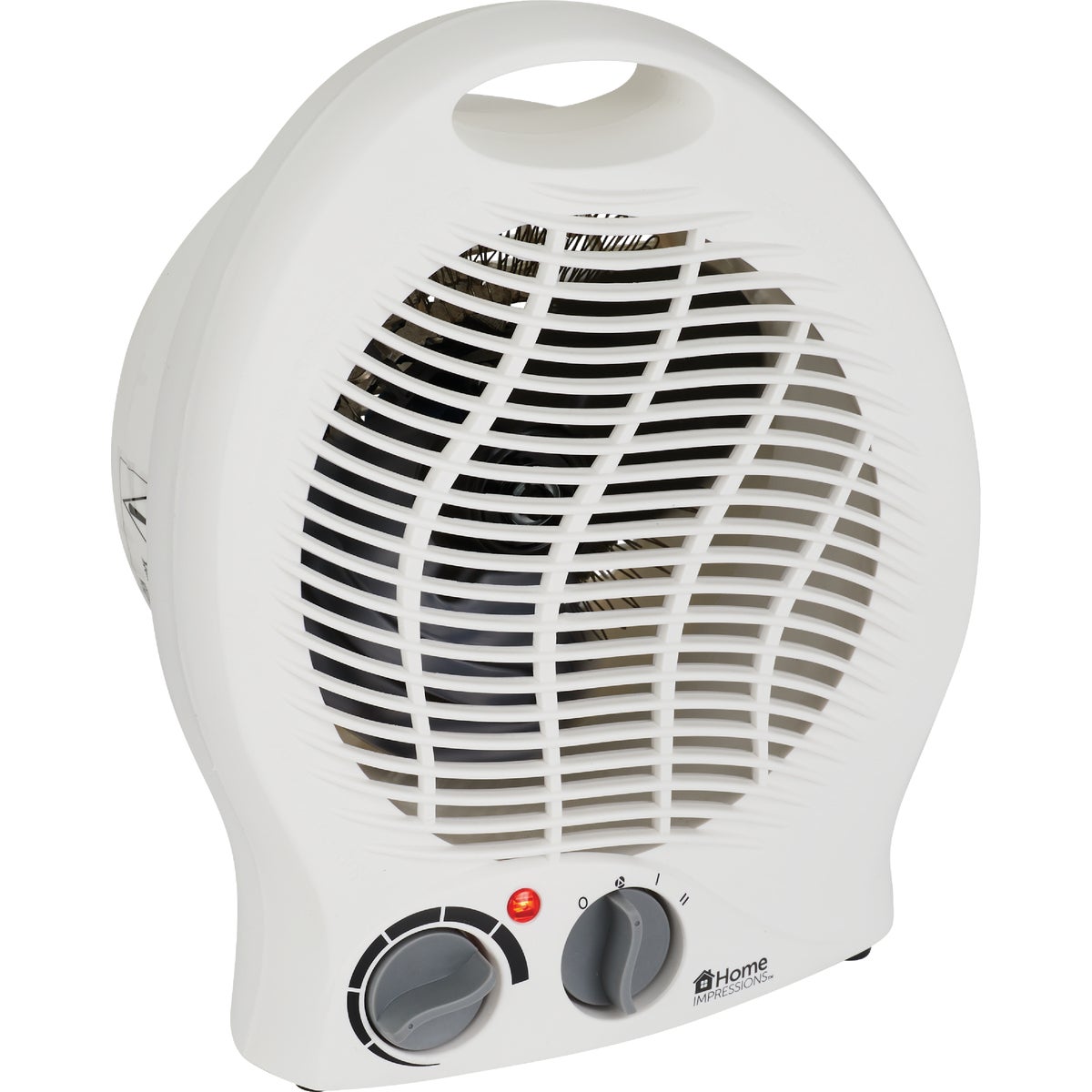 Home Impressions 1500W 120V Electric Space Heater, White