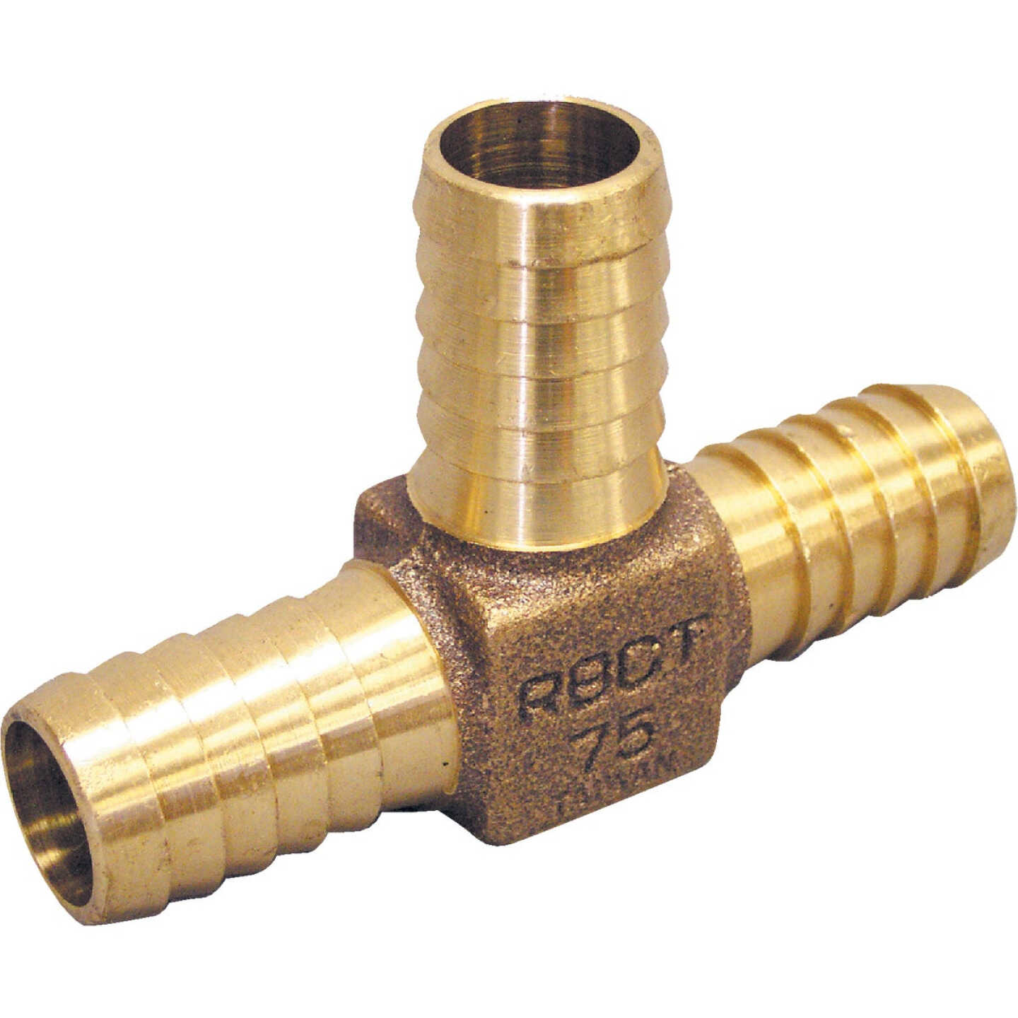 Merrill 1-1/4 In. Low Lead Brass Barbed Tee Image 1
