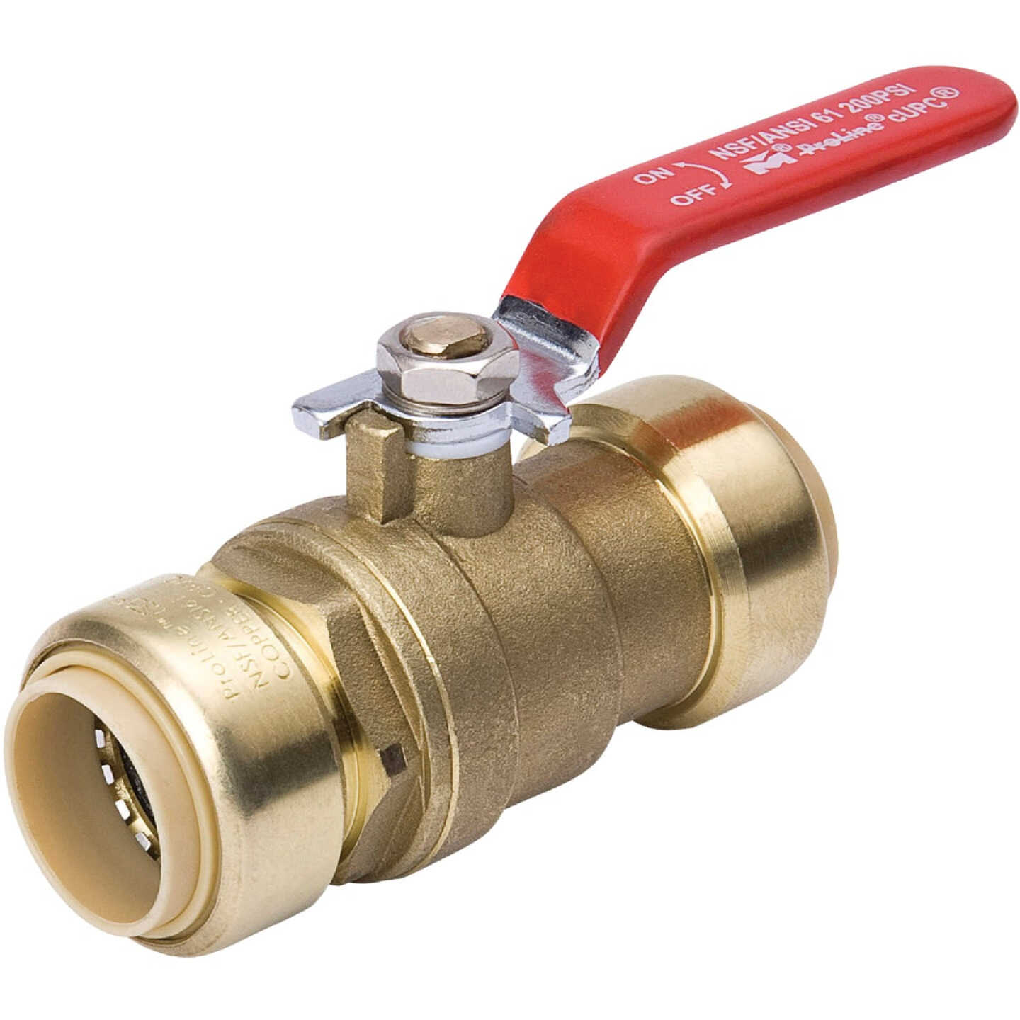 ProLine Brass 3/4 In. PF x 3/4 In. PF Ball Valve Image 1