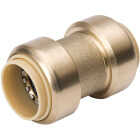 ProLine 3/4 In. PF Brass Push Fit Coupling Image 1