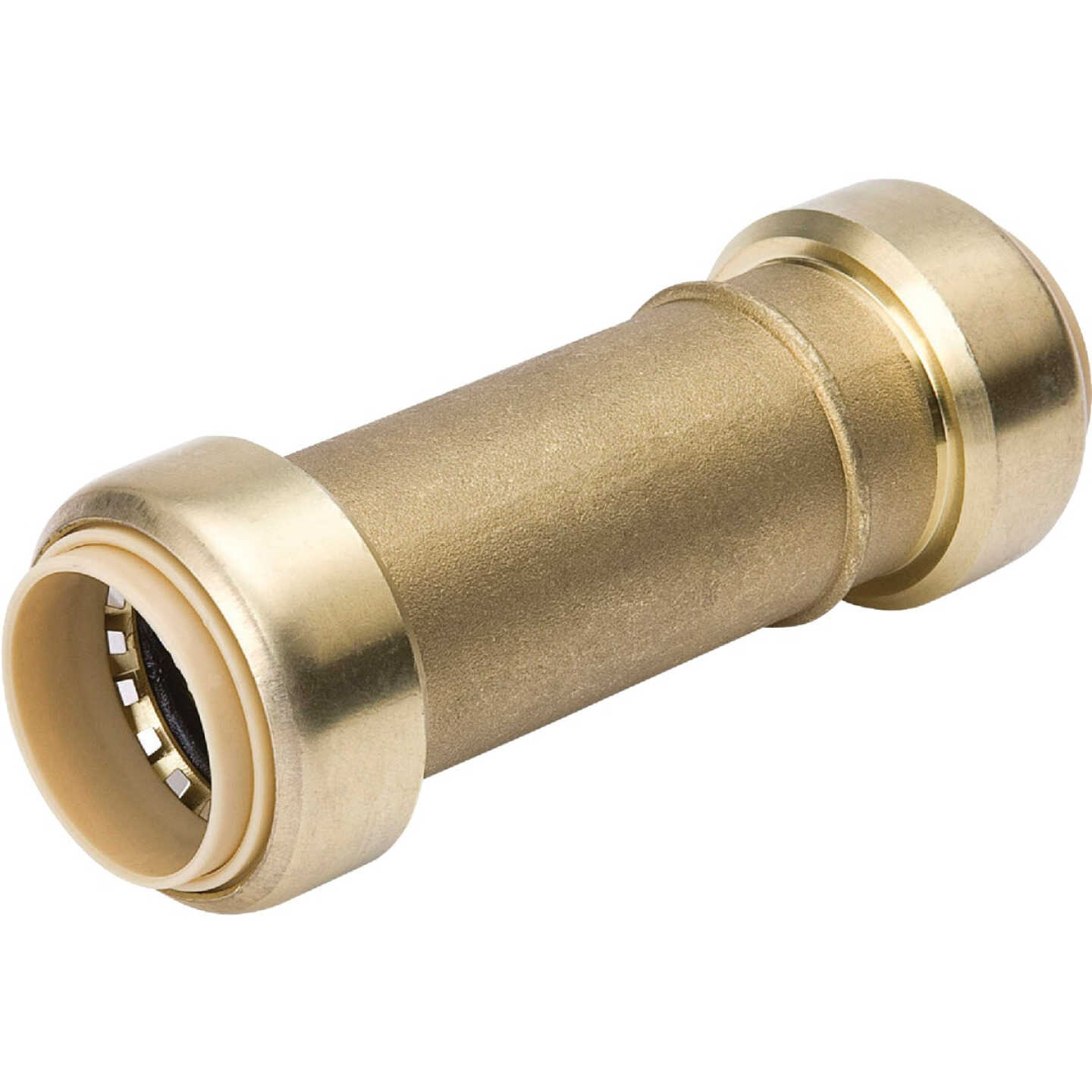 ProLine 3/4 In. PF Brass Push Fit Repair Coupling Image 1