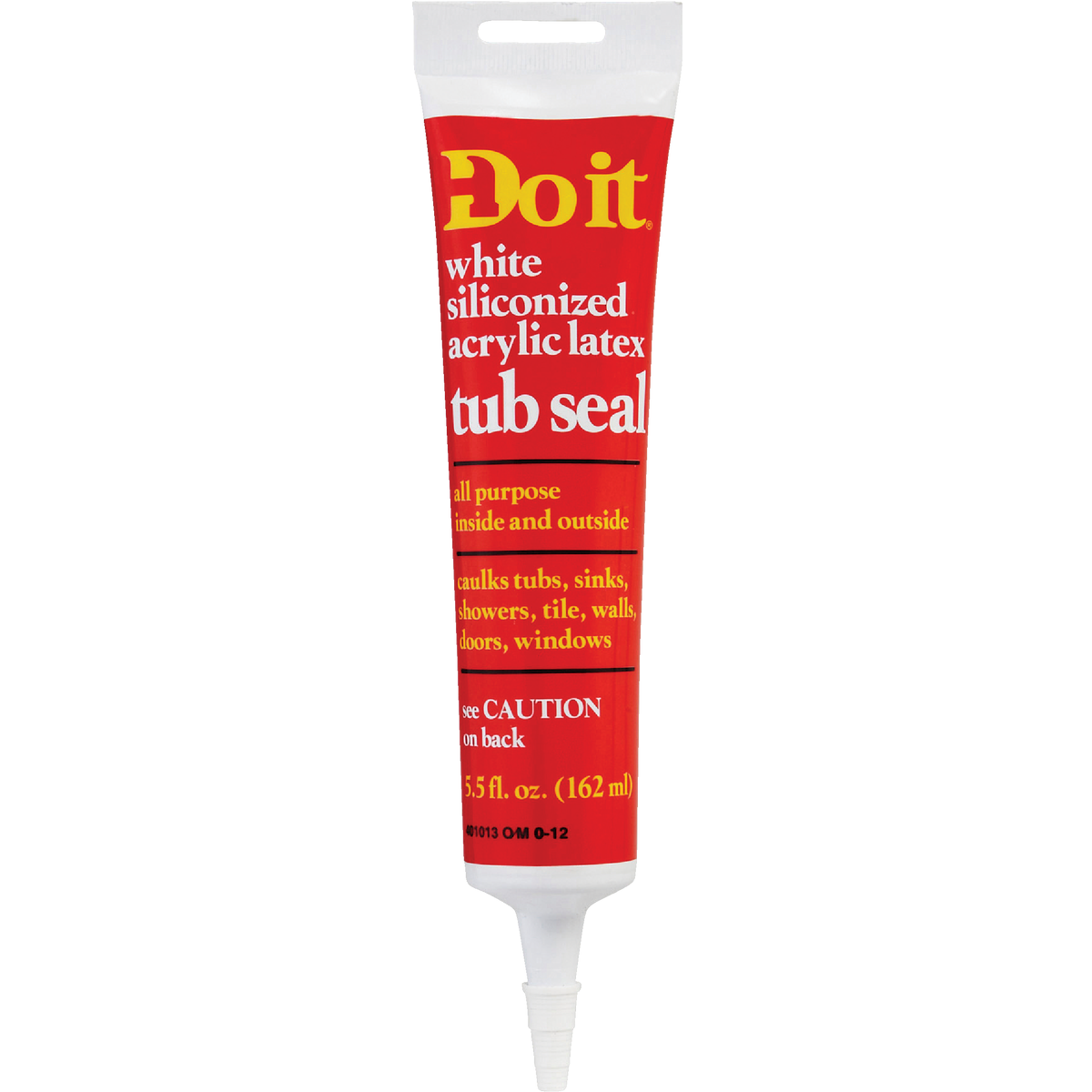 Do it 5.5 Oz. White Tub Seal Caulk Image 2
