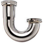 Do it Best 1-1/2 In. Chrome Plated J-Bend, Carded Image 1