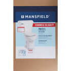 Mansfield Pro-Fit 4 SmartHeight White Round Bowl 1.6 GPF Complete Toilet Image 3