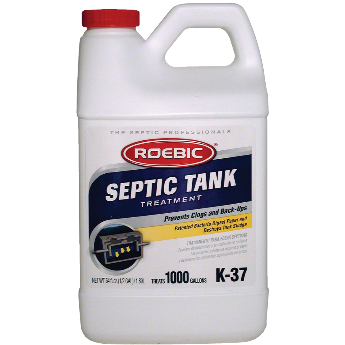 Roebic K-37 64 Oz. Septic Tank Treatment