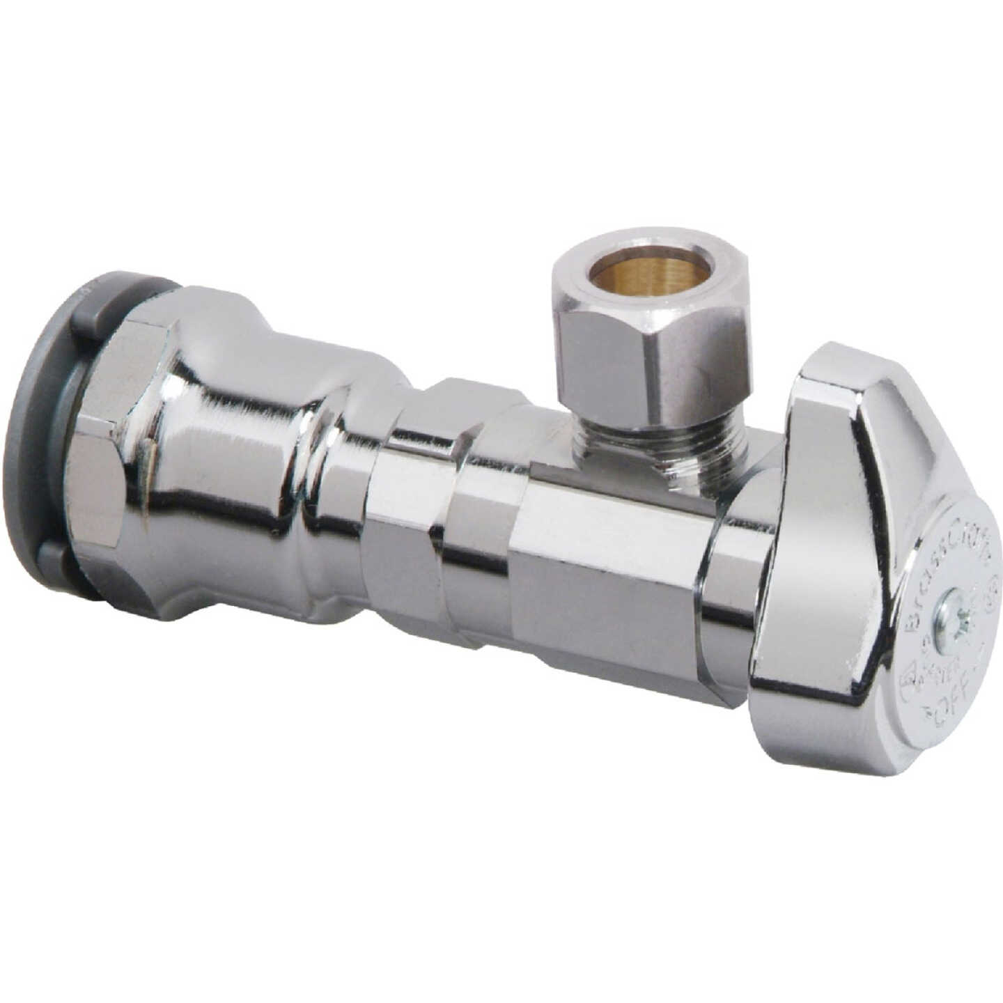 BrassCraft 5/8 In. OD CMP X 3/8 In. OD CMP 90 deg Angle Valve Image 1