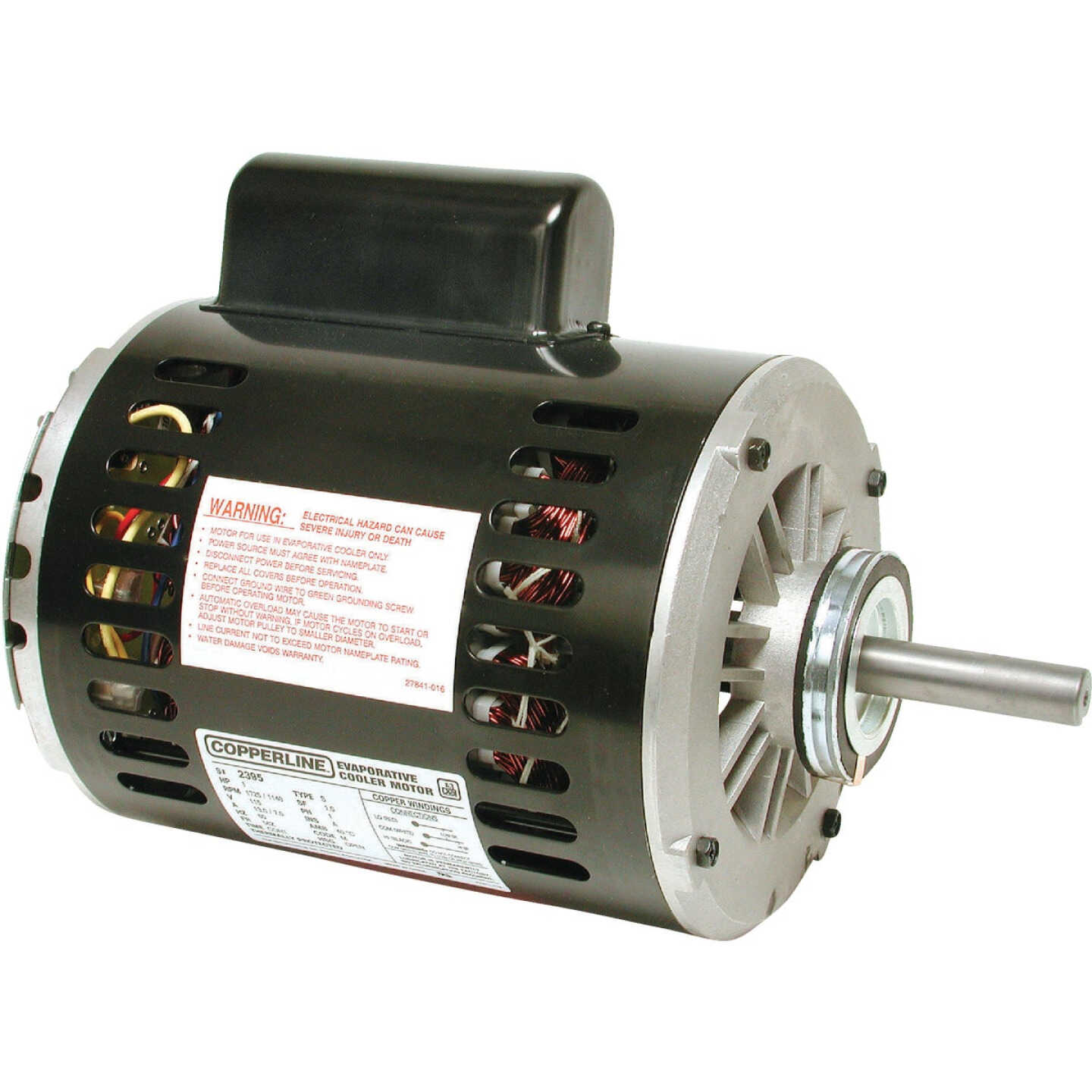 Dial 1 HP 2-Speed Single Inlet Cooler Motor Image 1