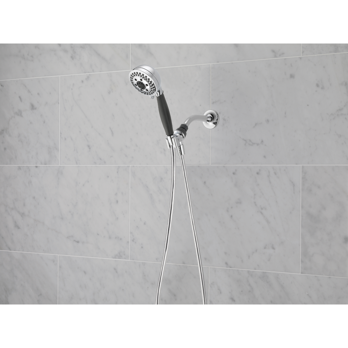 Delta H2Okinetic 5-Spray 1.8 GPM Handheld Shower, Chrome