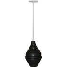 Korky Flexible Bellowed Head 6.5" Toilet Plunger Image 1