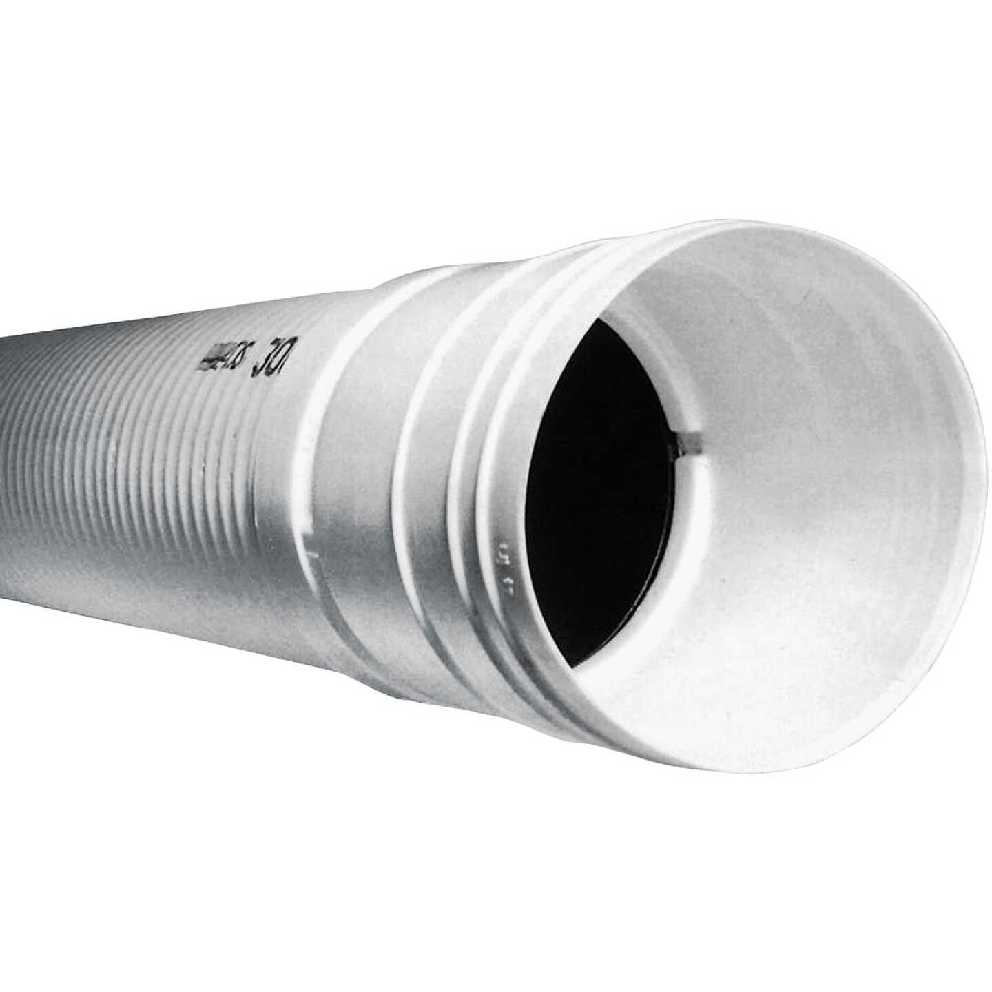 Advanced Drainage Systems 3 In. X 10 Ft. HDPE Solid Sewage & Drainage Pipe Image 1