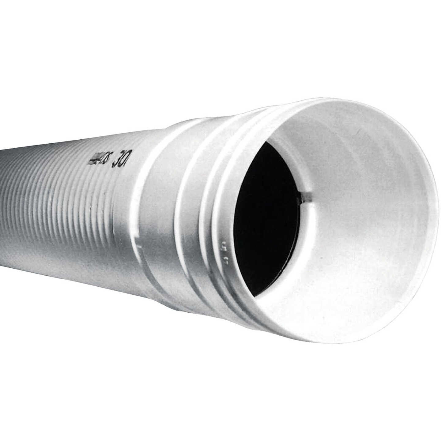 Advanced Drainage Systems 4 In. X 10 Ft. HDPE Solid Sewage & Drainage Pipe Image 1