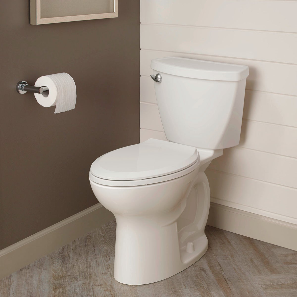 American Standard Cadet 3 10 In. Rough-In White Chair Height Elongated Bowl 1.28 GPF Toilet Image 4