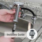 Danco Transitional Chrome Sprayer Head Image 3