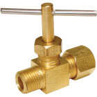 Dial 1/4 In. cc x 1/8 In. FPT Straight Needle Evaporative Cooler Valve Image 1