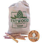 Fatwood 8 Lb. Fire Starter in Burlap Bag Image 1