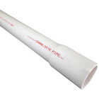 Charlotte Pipe 1 In. x 20 Ft. Cold Water Schedule 40 PVC Pressure Pipe, Belled End Image 1