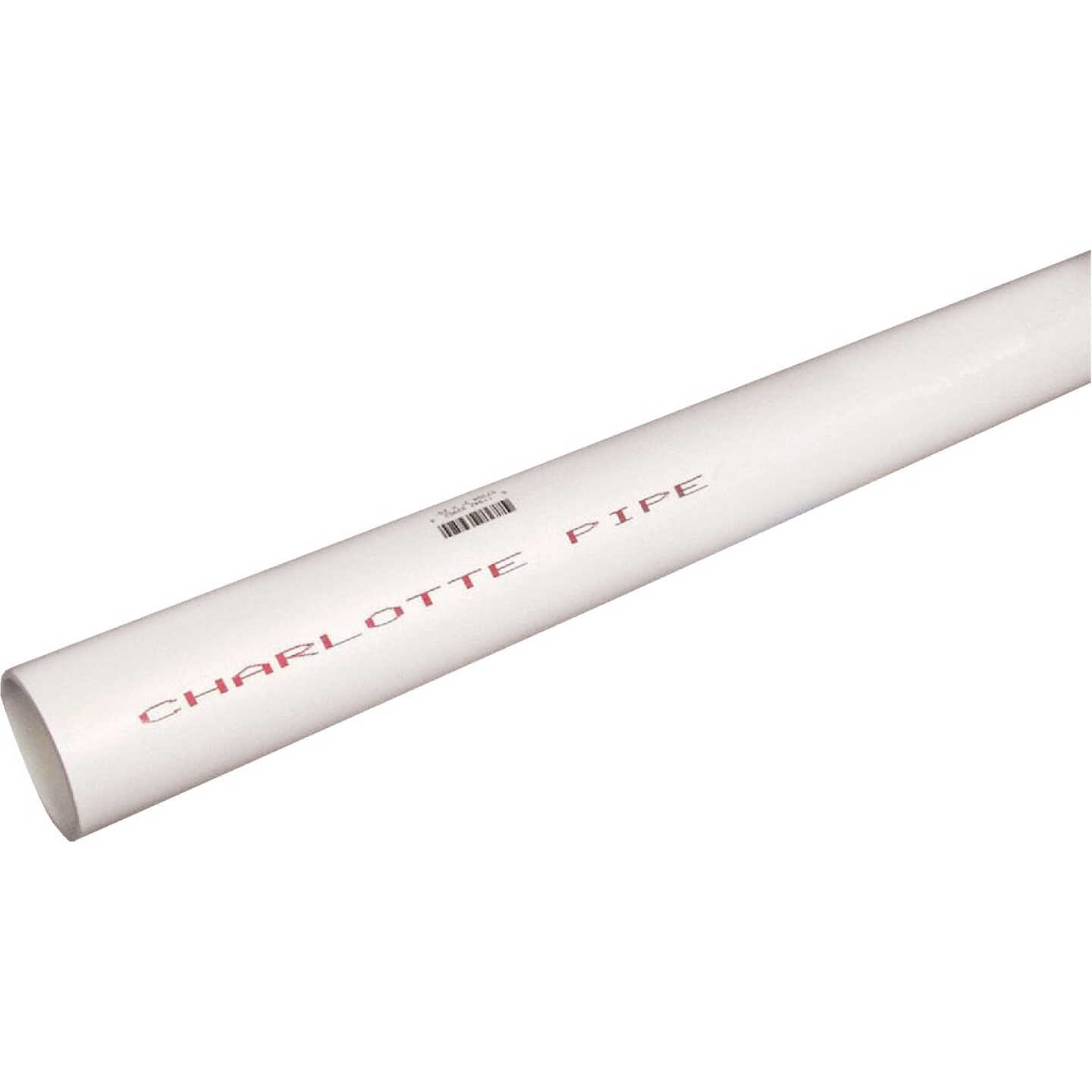 Charlotte Pipe 1-1/4 In. x 20 Ft. Cold Water Schedule 40 PVC Pressure Pipe, Belled End Image 1