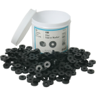 Danco 1/2 In. Black Flat Faucet Washer (200 Ct.) Image 1