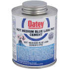 Oatey 8 Oz. Medium Bodied Blue Lava PVC Cement Image 1