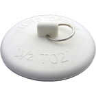 Lasco 1-1/2 In. to 2 In. White Ruber Bathtub Drain Stopper Image 1
