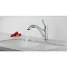 Delta Grant 1-Handle Lever Pull-Out Kitchen Faucet, Chrome Image 2