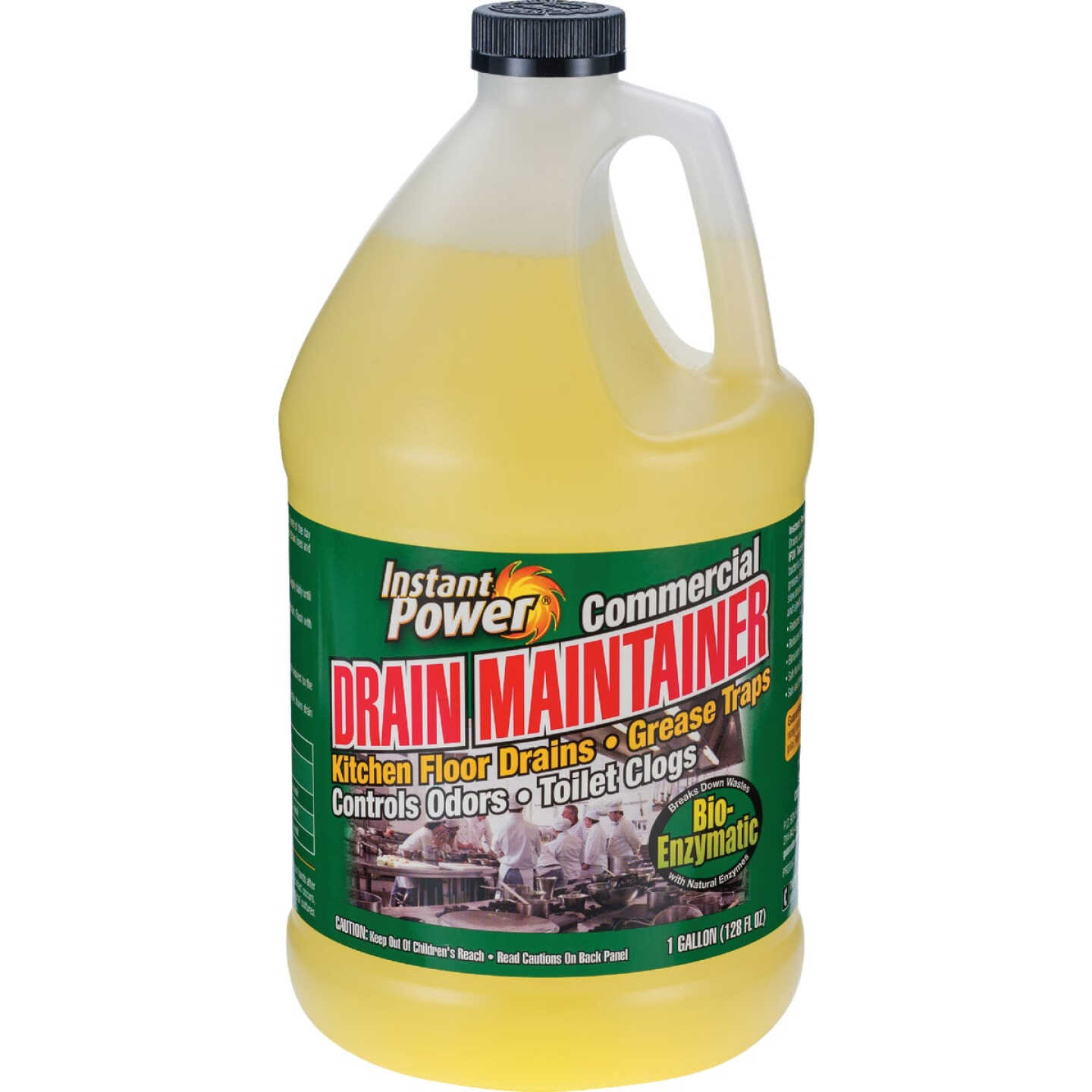 Instant Power 128 Oz. Commercial Drain Cleaner Image 1