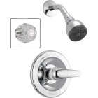 Peerless Chrome 1-Handle Lever Shower Faucet Image 1