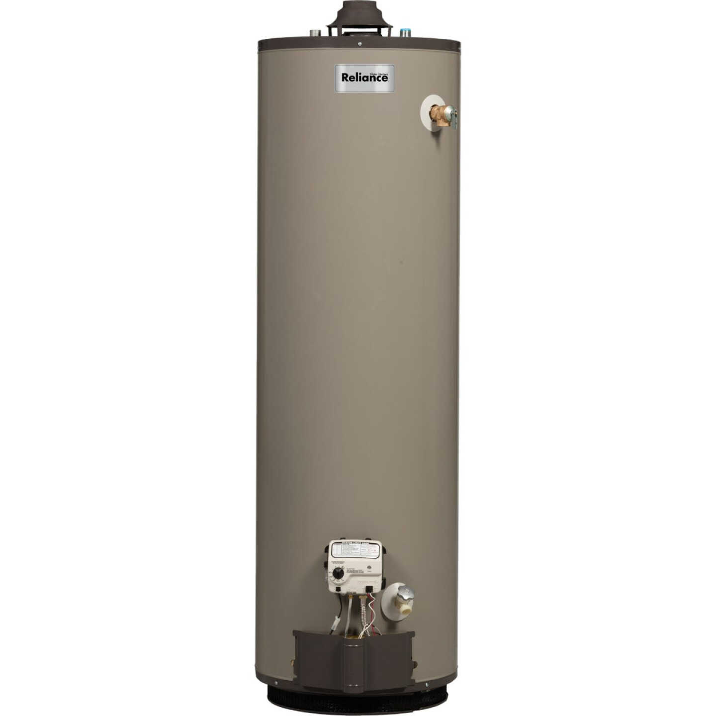 Reliance 40 Gal. Tall 9 Year 36,000 BTU Self-Cleaning Liquid Propane (LP) Gas Water Heater Image 1