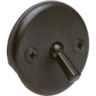 Do it Two-Hole Oil-Rubbed Bronze Bath Drain Face Plate Image 1
