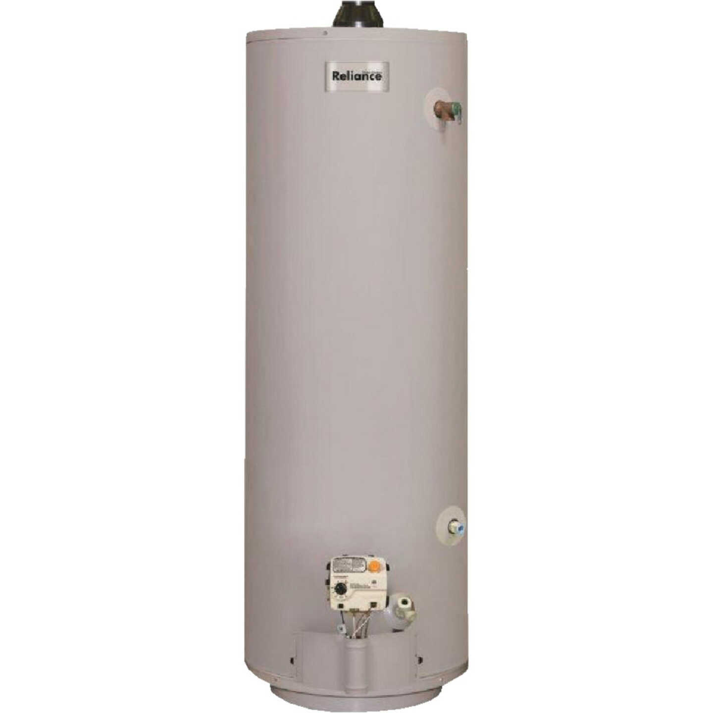 Reliance 40 Gal. Tall 6 Year 32,000 BTU Direct Vent Natural Gas/Liquid Propane Water Heater for Mobile Home Image 1