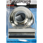 Danco 3 In. OD Brushed Nickel Universal Tub & Shower Tube And Flange Image 2