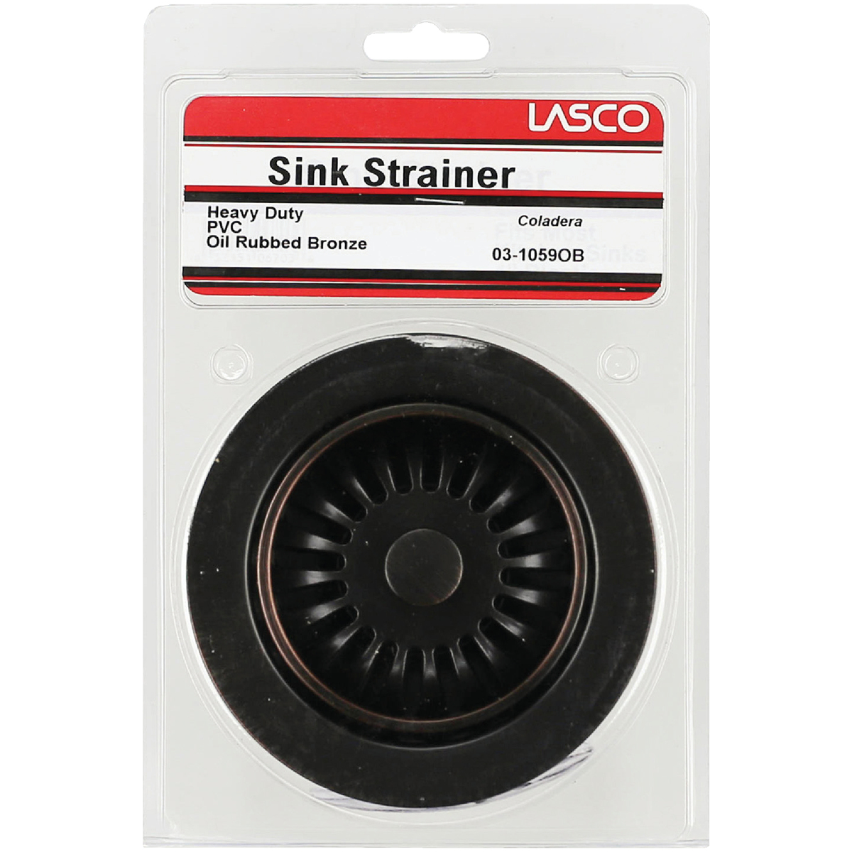 Lasco 3-1/2 In. Heavy-Duty Basket Strainer Assembly, Bronze Image 2