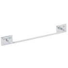 Decko Diamond Bar Design 12 In. Chrome Towel Bar Image 1
