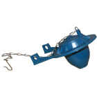Lasco 3 In. Vinyl Toilet Flapper with Chain Image 1