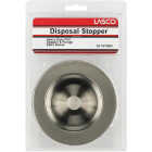 Lasco Satin Nickel PVC Disposer Flange and Stopper Image 2