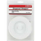 Lasco White PVC Disposer Flange and Stopper Image 2
