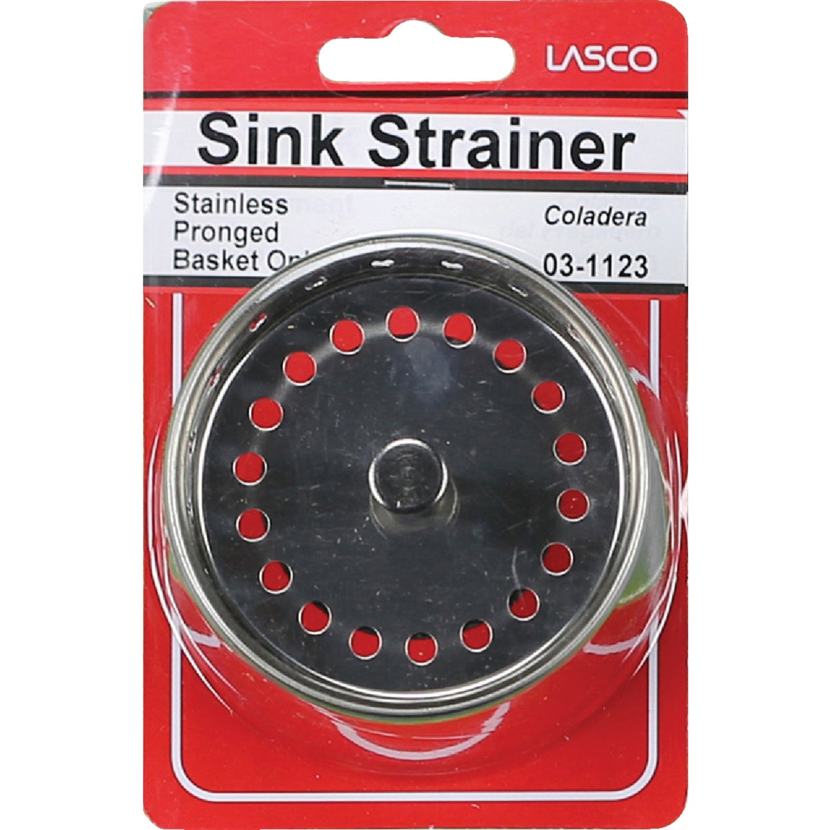 Lasco 3-1/8 In. Chrome Pronged Basket Strainer Stopper Image 2