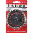 Lasco 3-1/8 In. Chrome Pronged Basket Strainer Stopper Image 2