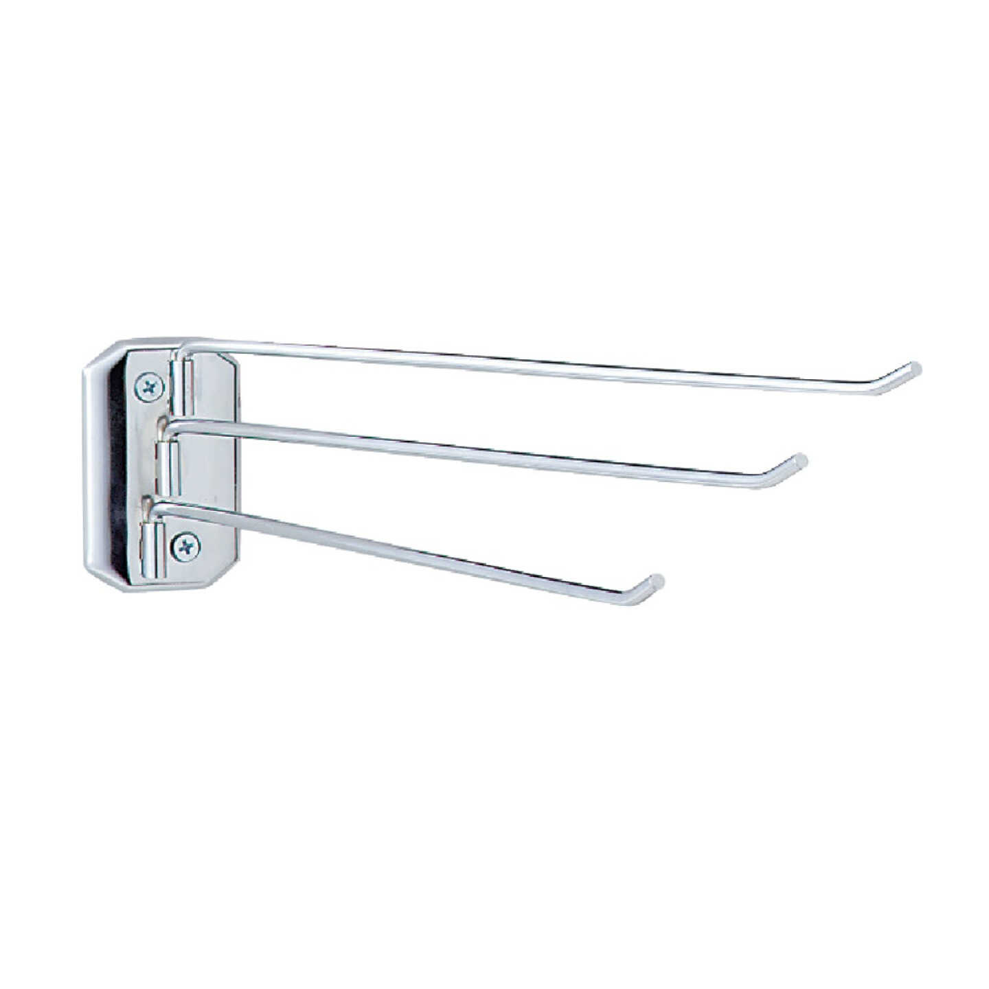 Decko Chrome 3-Arm Bath Rack Image 1