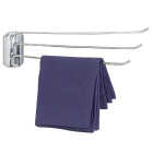 Decko Chrome 3-Arm Bath Rack Image 3
