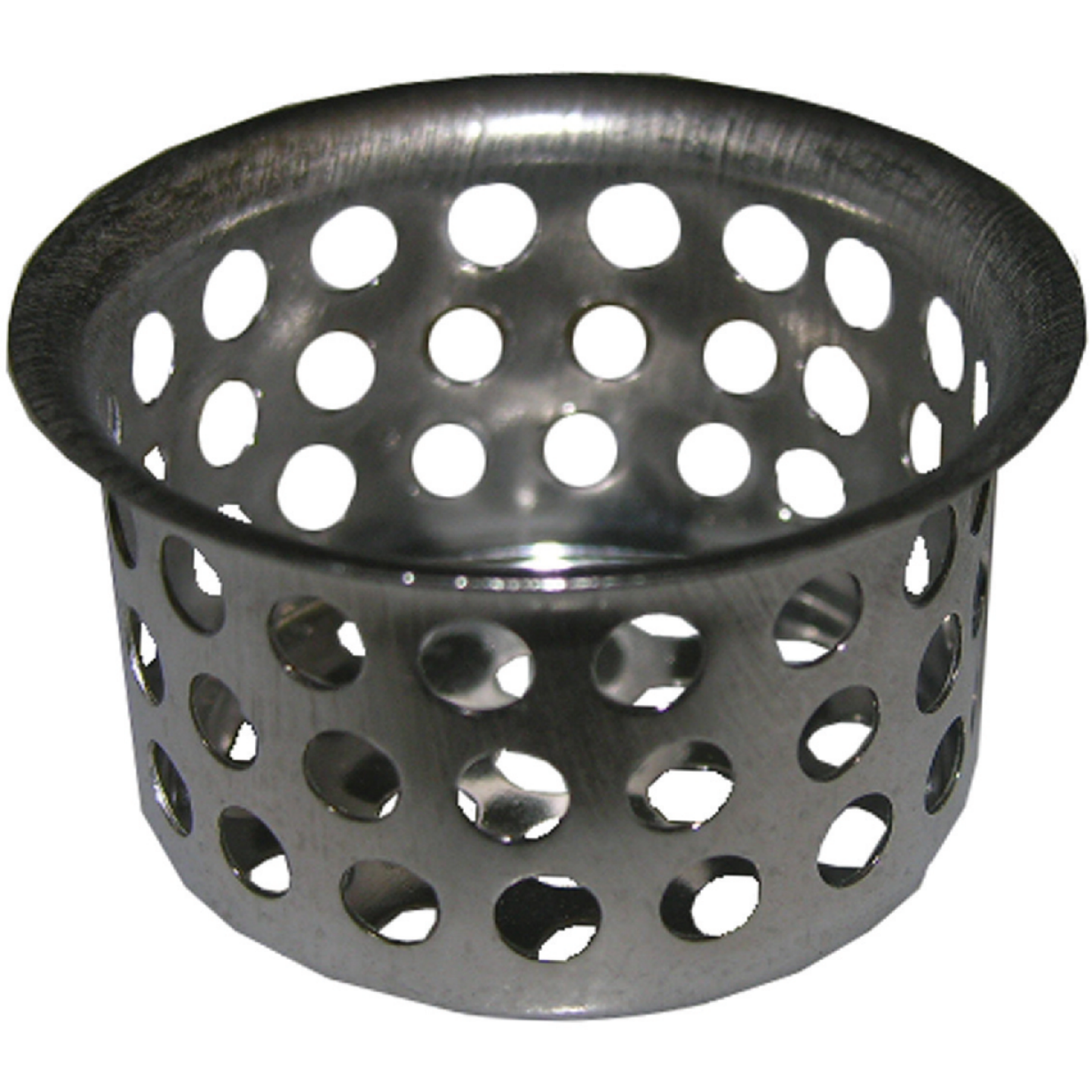 Lasco 1-1/2 In. Chrome Removable Kitchen Strainer Cup Image 1