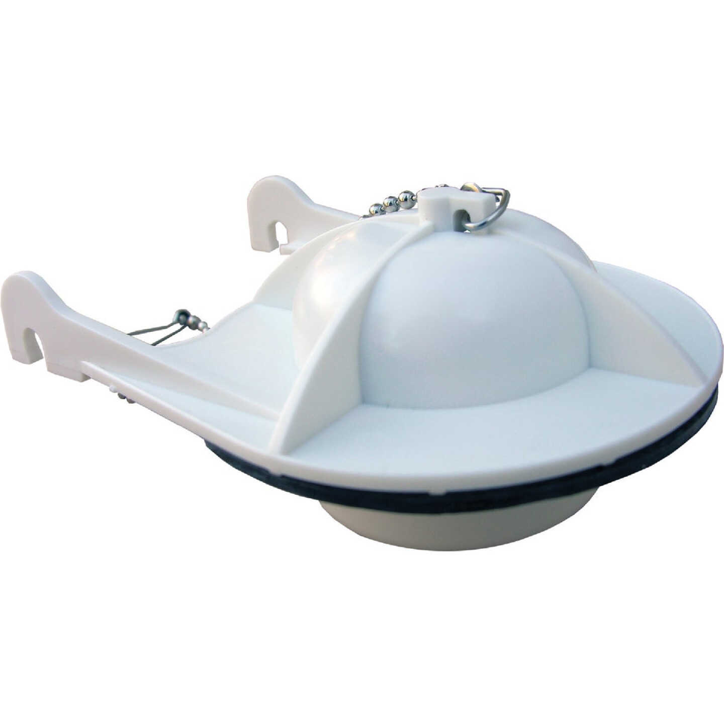 Lasco American Standard Cadet 3 In. Rubber Toilet Flapper with Chain Image 1