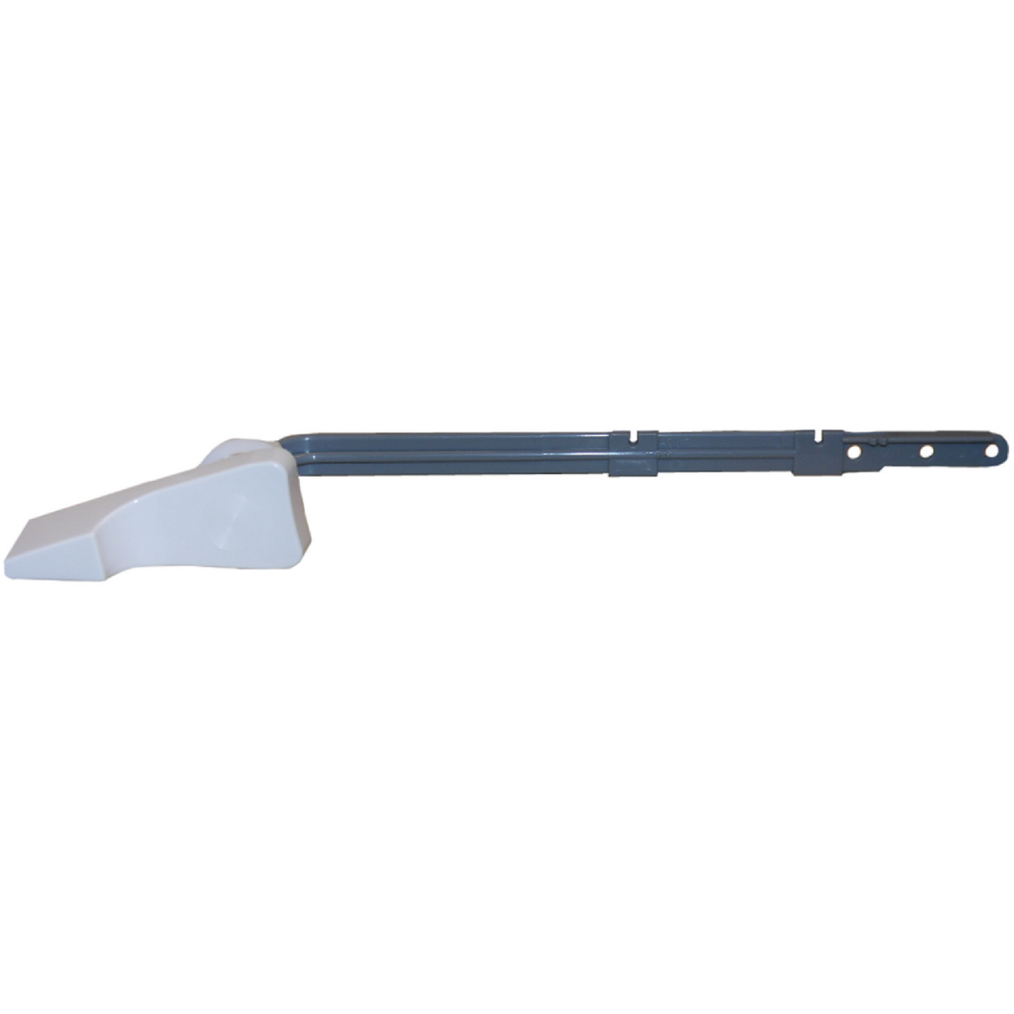 Lasco White Plastic Tank Lever with Plastic Arm Image 1