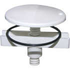 Lasco 1-3/4 In. White Faucet Cover Image 1