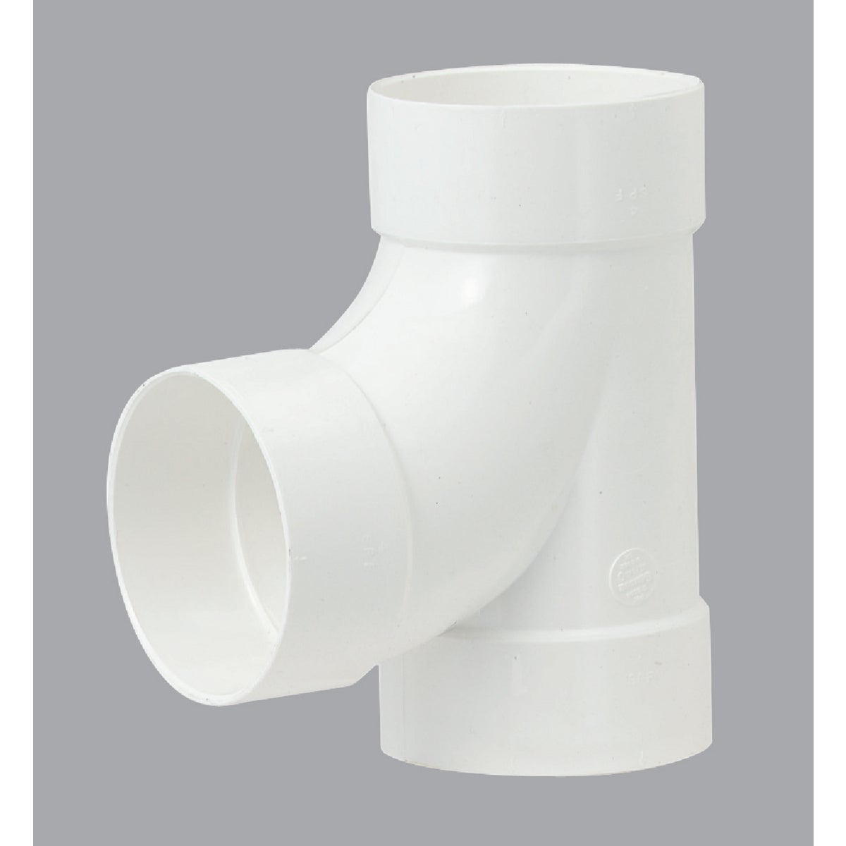 IPEX Sanitary Tee 6 In. PVC Sewer and Drain Tee Image 1