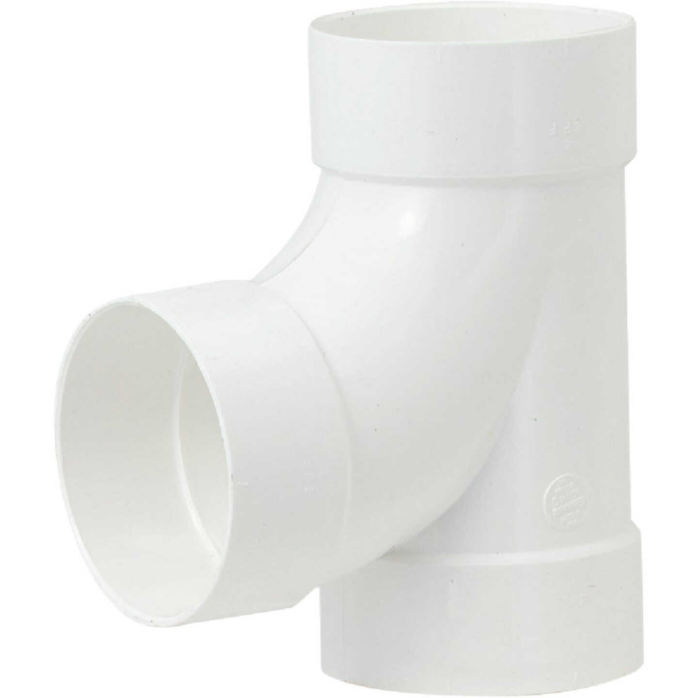 IPEX Sanitary Tee 6 In. PVC Sewer and Drain Tee Image 2