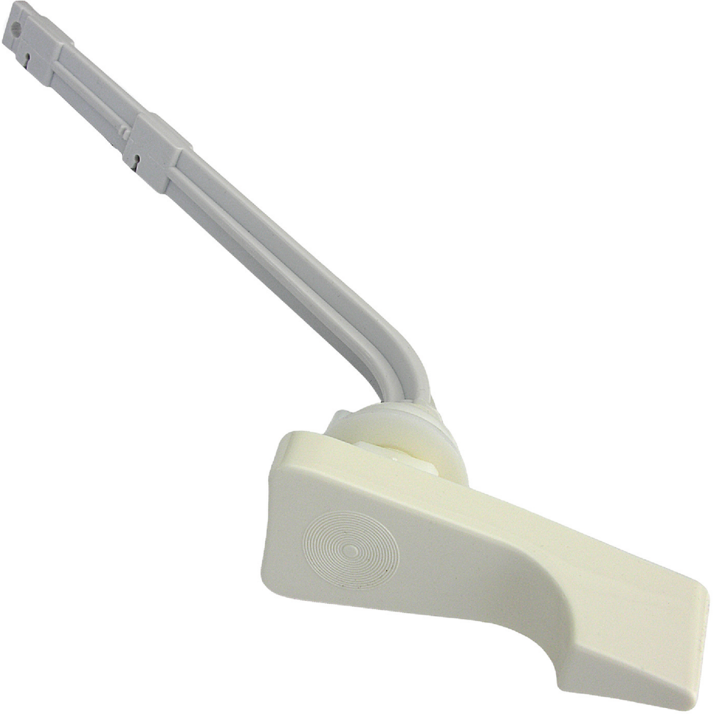 Lasco 22 Degree White Tank Lever with Plastic Arm For American Standard Image 1