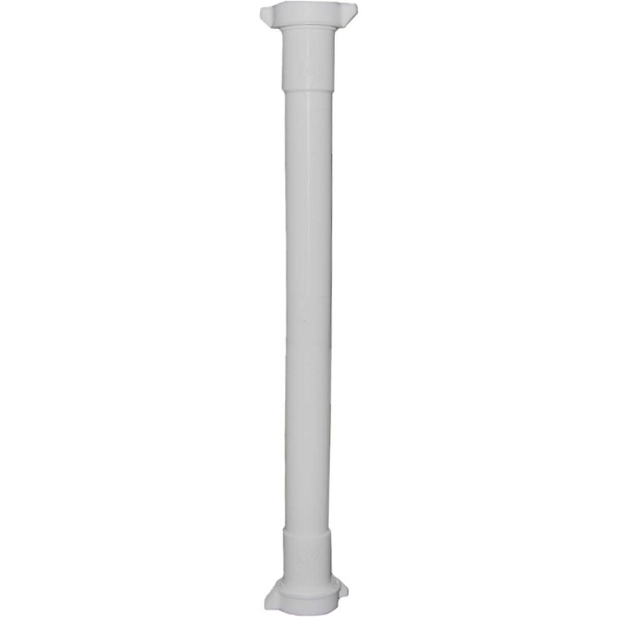 Lasco 1-1/4 In. OD x 16 In. L White Plastic Double-End Extension Tube