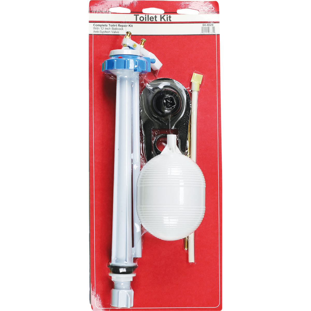 Lasco 12 In. Plastic Anti-Siphon Ballcock Kit  Image 2