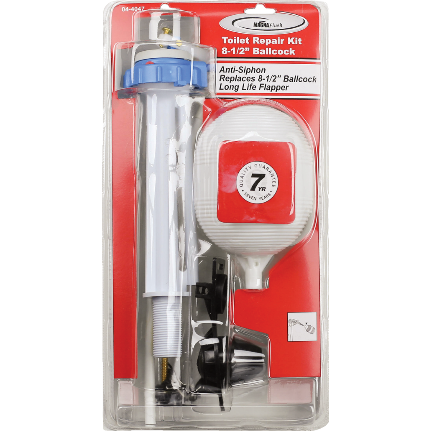 Lasco 8-1/2 In. Plastic Anti-Siphon Ballcock Kit Image 2